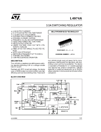 Datasheet L4974A manufacturer STMicroelectronics