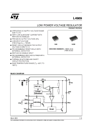Datasheet L4989 manufacturer STMicroelectronics