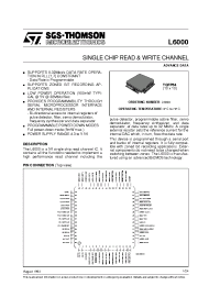 Datasheet L6000 manufacturer STMicroelectronics