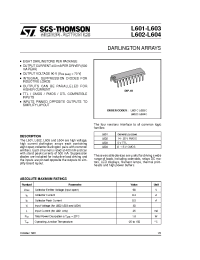 Datasheet L603 manufacturer STMicroelectronics