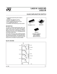 Datasheet L6221N manufacturer STMicroelectronics