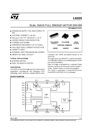 Datasheet L6225PD manufacturer STMicroelectronics