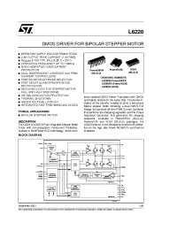Datasheet L6228 manufacturer STMicroelectronics