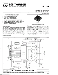 Datasheet L6232B manufacturer STMicroelectronics