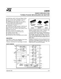 Datasheet L6235 manufacturer STMicroelectronics
