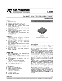 Datasheet L6245 manufacturer STMicroelectronics