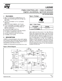 Datasheet L6258E manufacturer STMicroelectronics