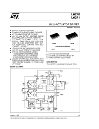 Datasheet L6270 manufacturer STMicroelectronics