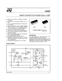 Datasheet L6353D manufacturer STMicroelectronics