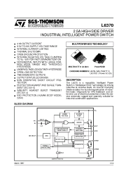 Datasheet L6370D manufacturer STMicroelectronics