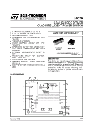 Datasheet L6376 manufacturer STMicroelectronics