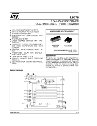 Datasheet L6376D manufacturer STMicroelectronics