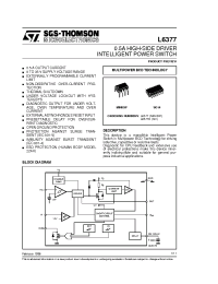Datasheet L6377 manufacturer STMicroelectronics