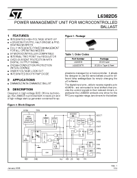 Datasheet L6382D5TR manufacturer STMicroelectronics