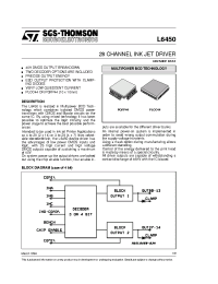 Datasheet L6450 manufacturer STMicroelectronics