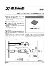 Datasheet L6515 manufacturer STMicroelectronics