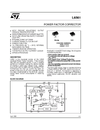 Datasheet L6561D manufacturer STMicroelectronics