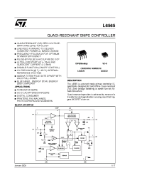 Datasheet L6565N manufacturer STMicroelectronics