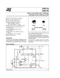 Datasheet L6571 manufacturer STMicroelectronics