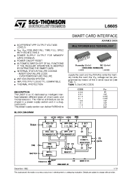 Datasheet L6605D manufacturer STMicroelectronics