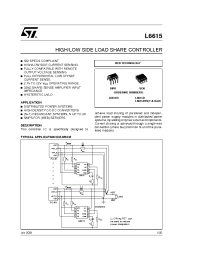 Datasheet L6615 manufacturer STMicroelectronics