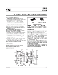 Datasheet L6712 manufacturer STMicroelectronics