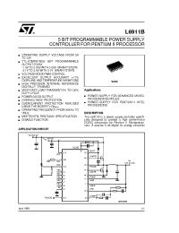 Datasheet L6911 manufacturer STMicroelectronics