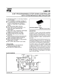 Datasheet L6911E manufacturer STMicroelectronics