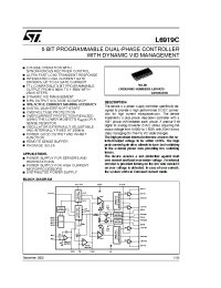 Datasheet L6919CDTR manufacturer STMicroelectronics
