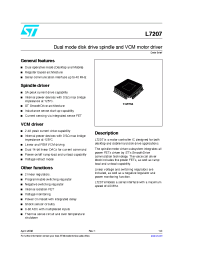 Datasheet L7207 manufacturer STMicroelectronics