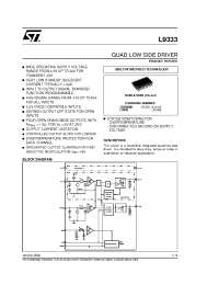 Datasheet L9333MD manufacturer STMicroelectronics