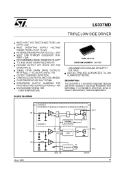 Datasheet L9337MD manufacturer STMicroelectronics