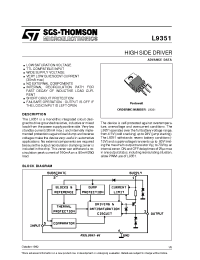 Datasheet L9351 manufacturer STMicroelectronics