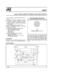 Datasheet L9377 manufacturer STMicroelectronics