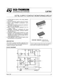 Datasheet L9704 manufacturer STMicroelectronics