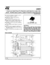 Datasheet L9825 manufacturer STMicroelectronics