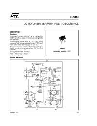Datasheet L9909 manufacturer STMicroelectronics