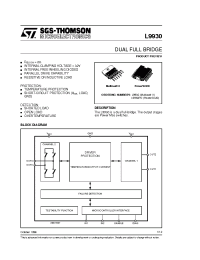 Datasheet L9930 manufacturer STMicroelectronics
