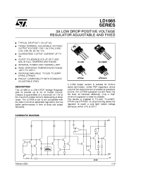 Datasheet LD1085XX12 manufacturer STMicroelectronics