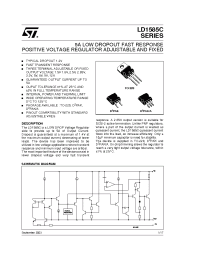 Datasheet LD1585CD2M25 manufacturer STMicroelectronics