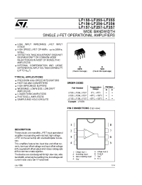 Datasheet LF155D manufacturer STMicroelectronics