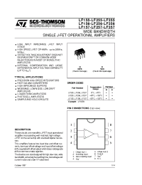 Datasheet LF157A manufacturer STMicroelectronics