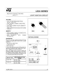 Datasheet LIC01-195B manufacturer STMicroelectronics