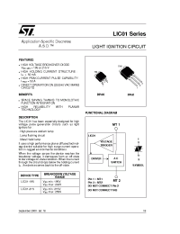 Datasheet LIC01-215 manufacturer STMicroelectronics