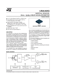 Datasheet LIS2L02AQ manufacturer STMicroelectronics