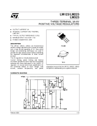 Datasheet LM223K manufacturer STMicroelectronics