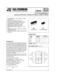 Datasheet LM246 manufacturer STMicroelectronics