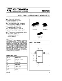Datasheet M28F101-200N3 manufacturer STMicroelectronics