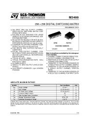 Datasheet M3488B1 manufacturer STMicroelectronics