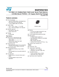 Datasheet M36P0R9070E0ZAC manufacturer STMicroelectronics